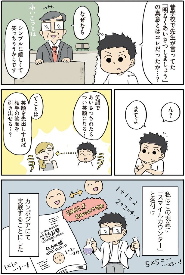 「スマイルカウンター」と名付け (C)ヨハヌン／KADOKAWA