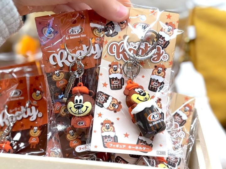 A&W グレートルートベア フィギュア キーホルダー