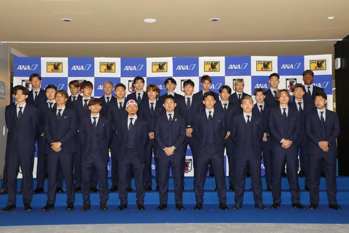 成田空港からメキシコ・モンテレイへ向かったサッカー日本代表「SAMURAI BLUE」（2026年6月2日撮影）