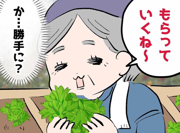 画像: 「近所の人がうちの野菜を勝手に取ってる」！？ 後日、母は隣人の畑へ向かい──『予想外の展開』に驚愕