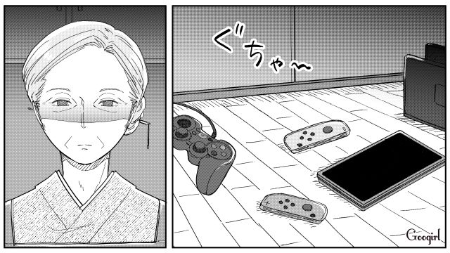双子の孫が母親の代わりに片づけを要求！ 怒った祖母がゲームをゴミ箱に捨てた話 