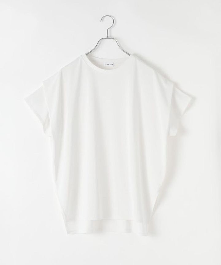 画像: スグッカワ 袖タックT（オフホワイト）¥4,400（レプシィム） 出典：レプシィム