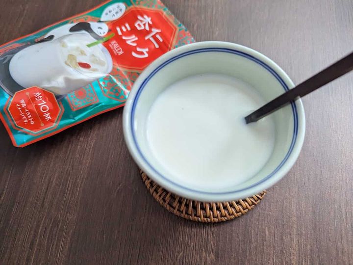 カルディコーヒーファーム 杏仁ミルク 使用例