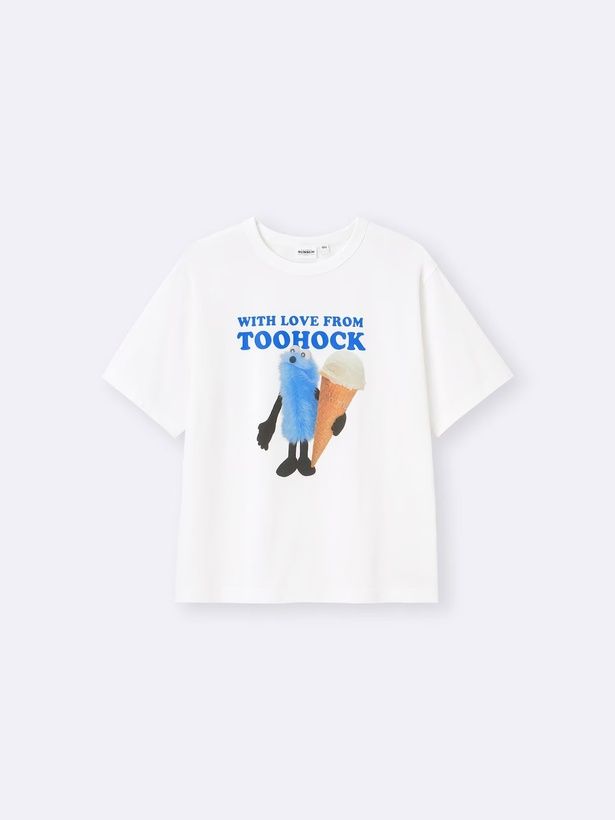 「グラフィックT パペットスンスン(ホワイト)」(1490円)