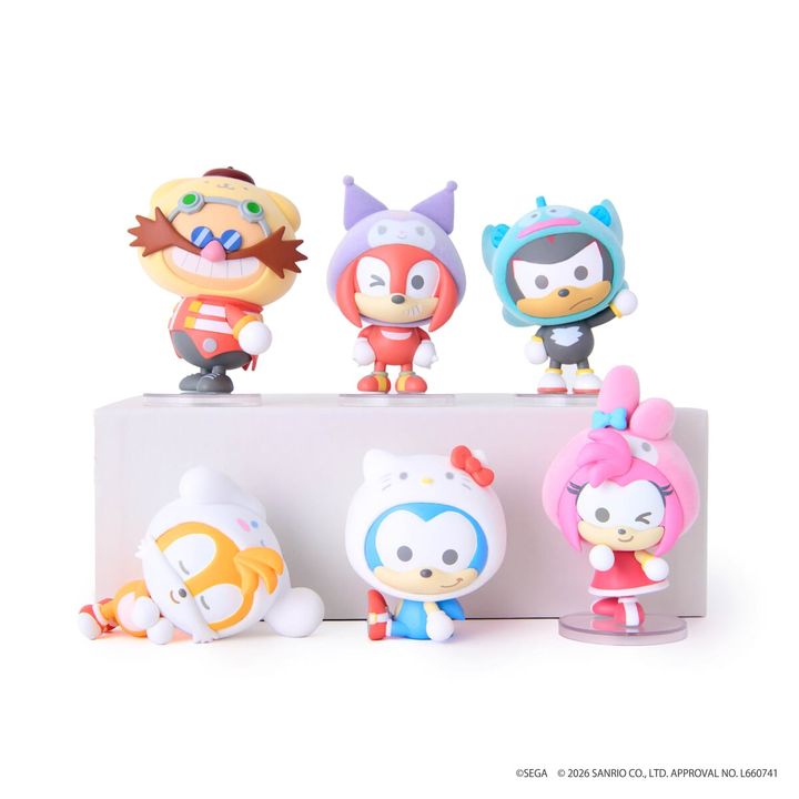 セガ「SONIC & FRIENDS×Sanrio characters ふわふわフィギュア（Relax）」02