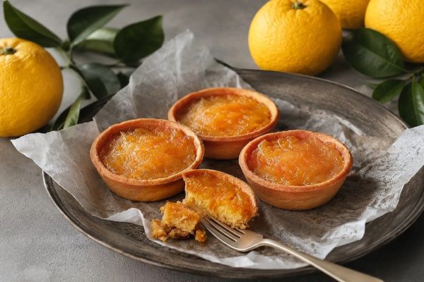 【千葉県】無添加・無農薬で育てた国産柚子を果皮まで使用！濃密な味と香りの「柚子タルト」発売