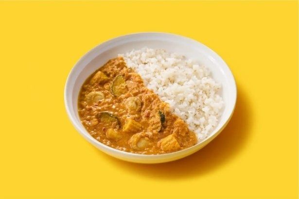 「地中海風帆立のブイヤベースカレー」