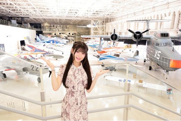 1階航空エリア「戦後の航空機開発」ゾーンに並ぶ20機以上の実機はまさに圧巻！ (C)KADOKAWA 撮影＝EDWARD.K