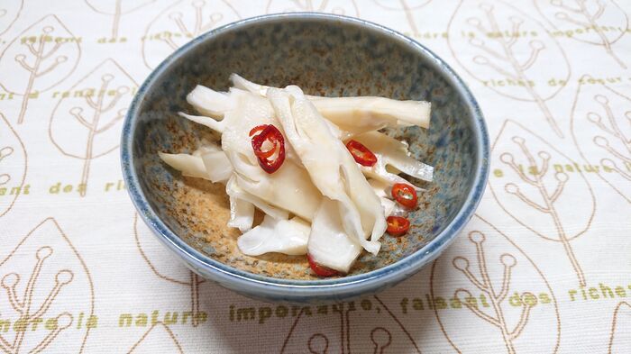 『キャベツの芯』捨てるのやめました！ちょっぴり〈大人な食べ方〉に挑戦→夏夜のお酒のおともに♪