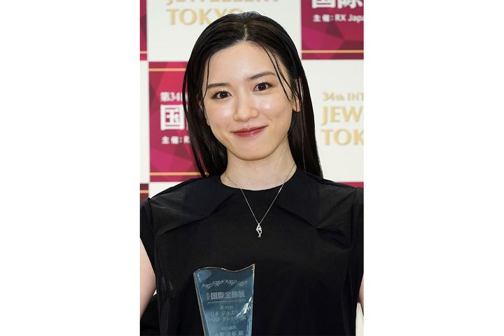 永野芽郁さん（2023年01月12日撮影、時事通信）