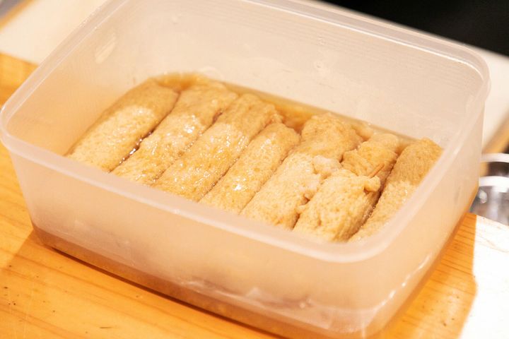 冷蔵庫で冷やす