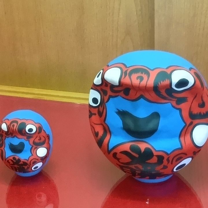 だるまバージョンの不気味で不思議なダルマミャクミャク？！【勝尾寺】というだるまで有名なお寺で発見！