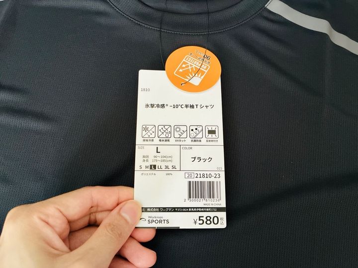 【40代・60代】夏にうれしいTシャツ3枚を〈ワークマン〉でゲット。これ、580円でいいの？