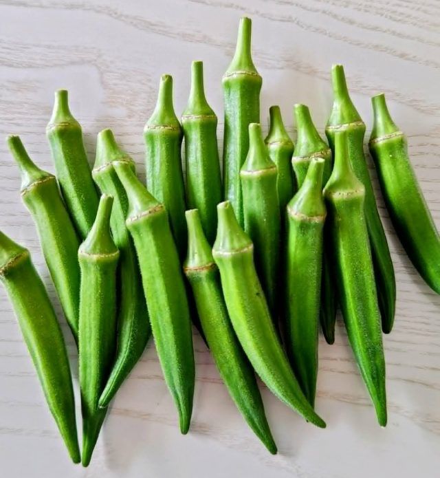 大量のおくら