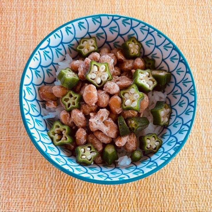 インパクトの強い大粒納豆！無添加無し