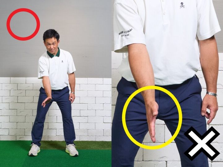 バックフェースを見るドリルで“つかまる”フェースコントロールを覚える