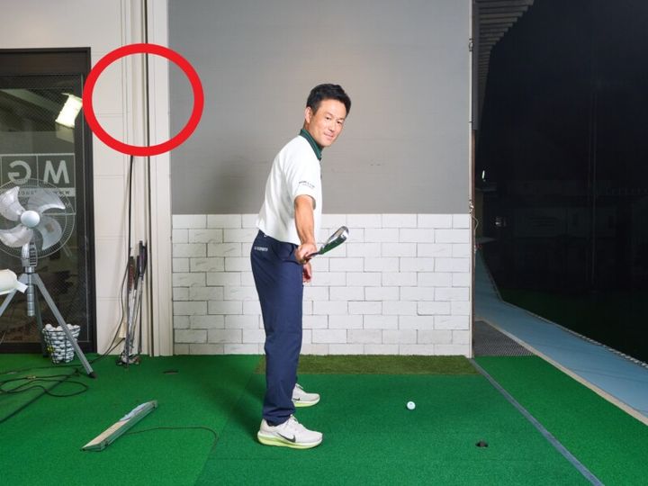 バックフェースを見るドリルで“つかまる”フェースコントロールを覚える