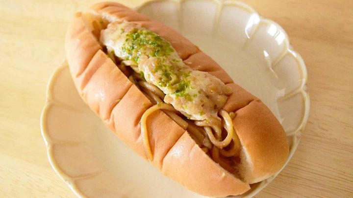 サイズは一般的な焼きそばパンと同程度