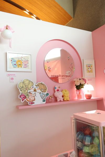KAWAii×MY.NAIL POPUP会場の内装
