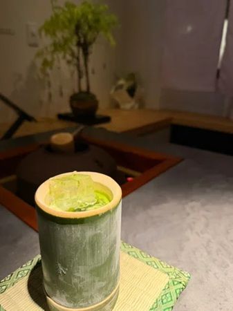 【東京都中央区】天然竹カップで味わう抹茶スタンドが築地にオープン。日本茶文化を世界へ発信