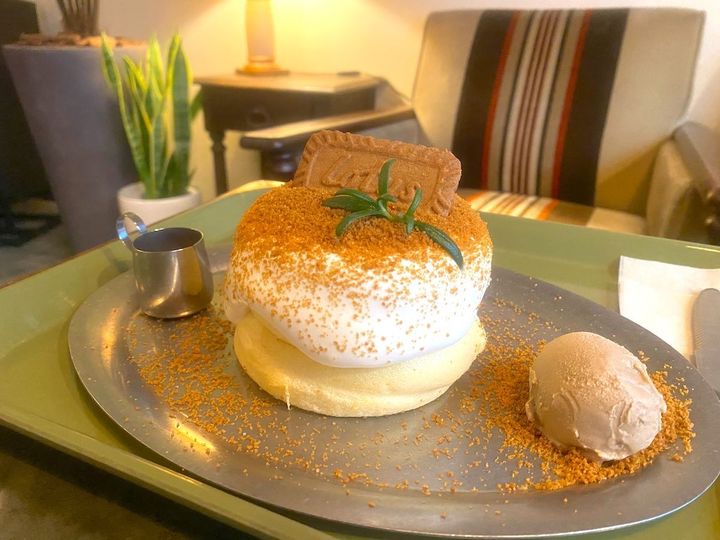 「ロータスパンケーキ」1540円