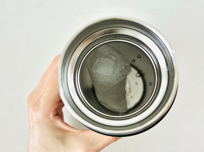 【セリア】話題の『氷棒』は、このサイズが大正解！小さな水筒やお家カフェにフィットする進化系が超優秀♪