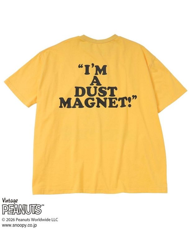 「I'M A DUST MAGNET!(ぼくはホコリ磁石！)」と、誇り高い自己宣言が堂々と
