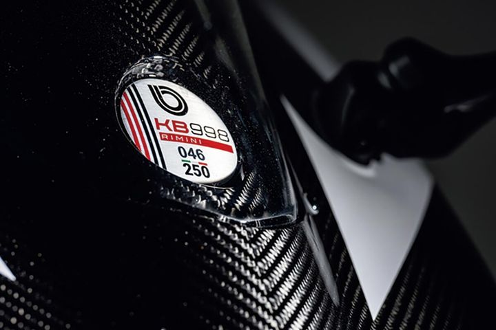 bimota KB998 Riminiの車体ディテール