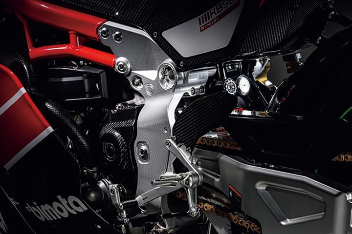bimota KB998 Riminiの車体ディテール