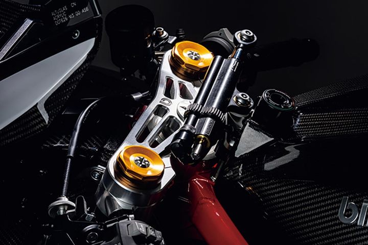 bimota KB998 Riminiの車体ディテール