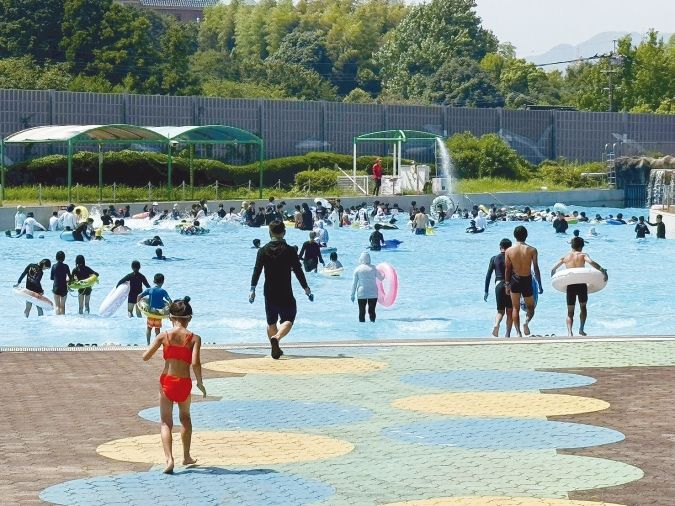 アドベンチャープール40周年 プール おでかけ
