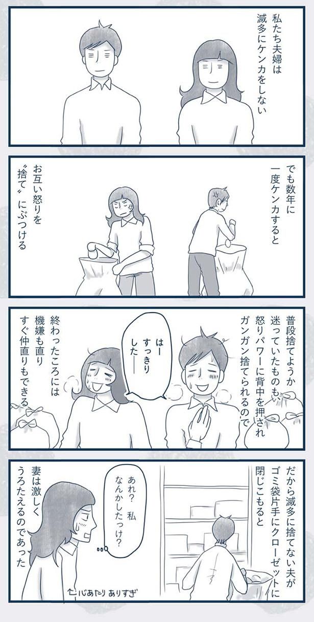 怒りを捨てにぶつける （C）ゆるりまい／KADOKAWA