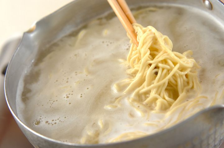 梅ささ身冷やし中華の作り方1