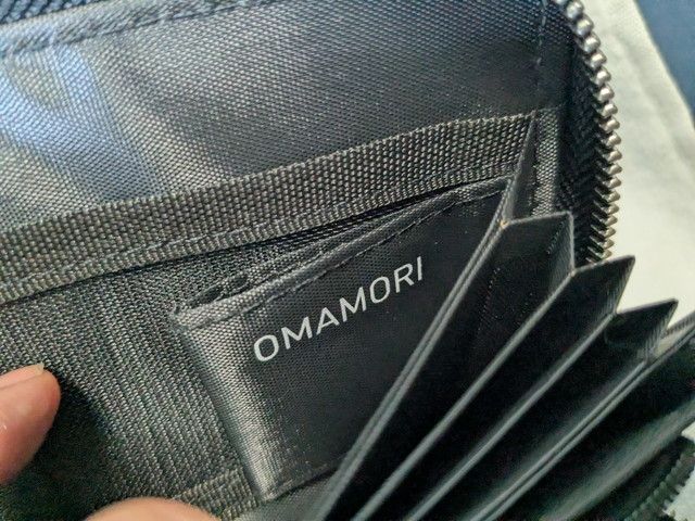 JAM HOME MADE 超仕分け財布 OMAMORIポケットのアップ