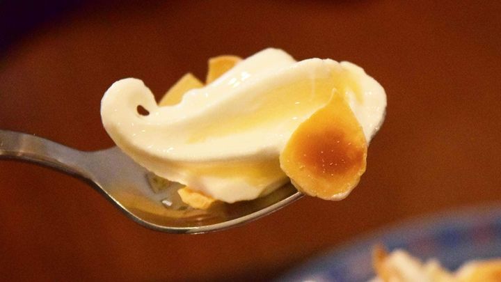 ソフトクリームはやや甘めで溶けやす