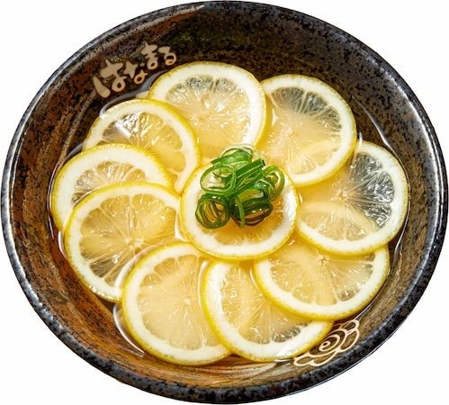 「はなまるうどん」が23店舗で特別メニュー「冷レモンきしめん」を数量限定提供