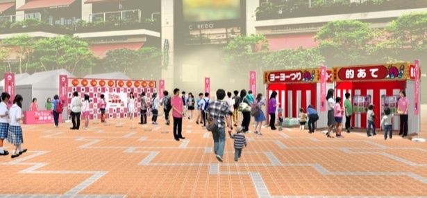 井村屋あずきバーの日(会場イメージ)