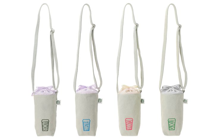 「STARBUCKS®DayTripボトル&バッグセット」各4200円 ※バッグのデザインは一例です