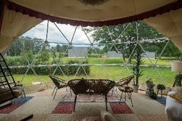 【山梨県鳴沢村】天候や年齢問わず遊んでくつろげる！グランピングヴィレッジ富士河口湖に新客室が登場