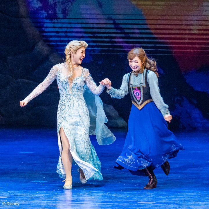 劇団四季 ディズニーミュージカル『アナと雪の女王』日本上演5周年記念カーテンコール10