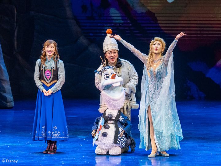 劇団四季 ディズニーミュージカル『アナと雪の女王』日本上演5周年記念カーテンコール8