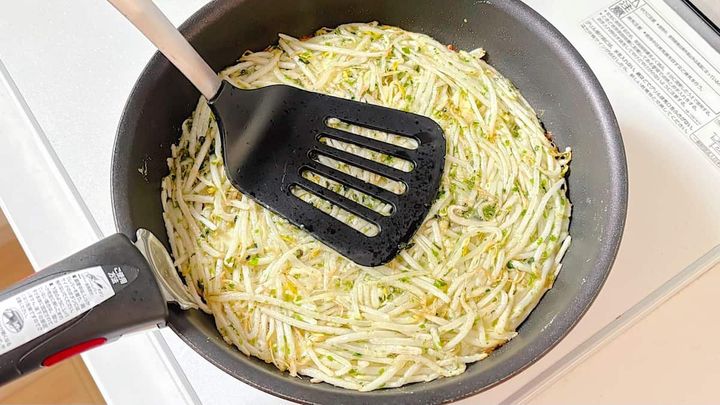 カリカリ！もやしの海苔チー焼き