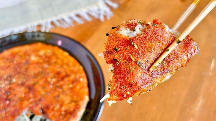 カリカリ！もやしの海苔チー焼き
