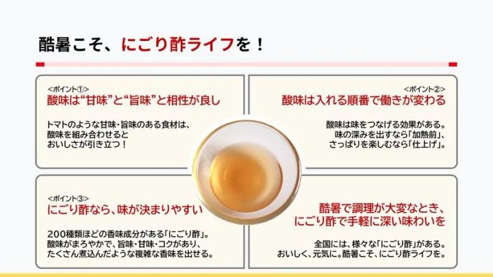 酷暑こそ、にごり酢ライフを！