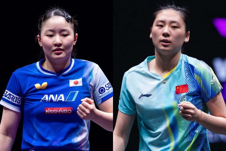 張本美和、陳熠（C）WTT