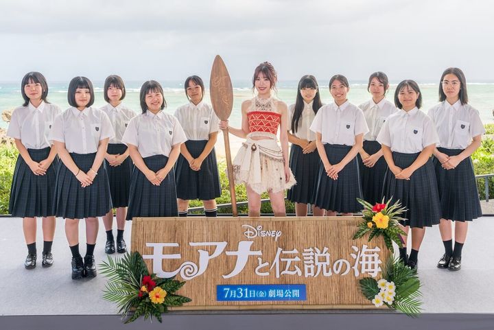 ディズニー実写映画『モアナと伝説の海』公開記念イベントin沖縄4