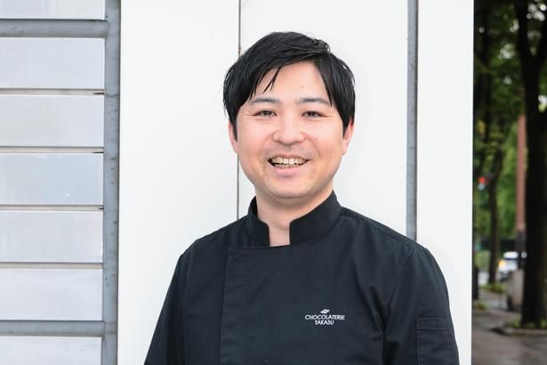 「ショコラトリータカス 本店」シェフパティシエの髙須聡さん 撮影＝EDWARD.K