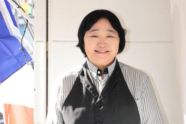 「Cafe de Lyon」オーナーの岸本由美子さん 撮影＝EDWARD.K