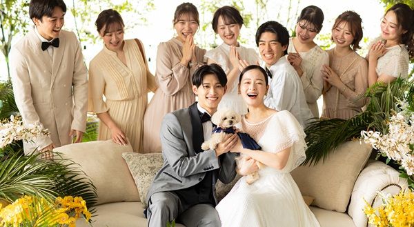 【神奈川県横浜市】結婚式場で愛犬と楽しむ“食×音楽”企画！愛犬用「ピュアキューブ」特別メニューを用意