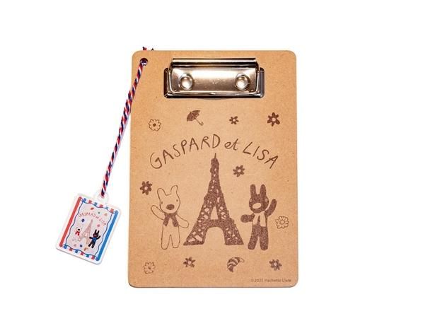 「ウッドバインダー アクリルチャーム付き トリコロール」(1870円)